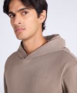 Jude Mens Travel Pique Hoodie - Stone