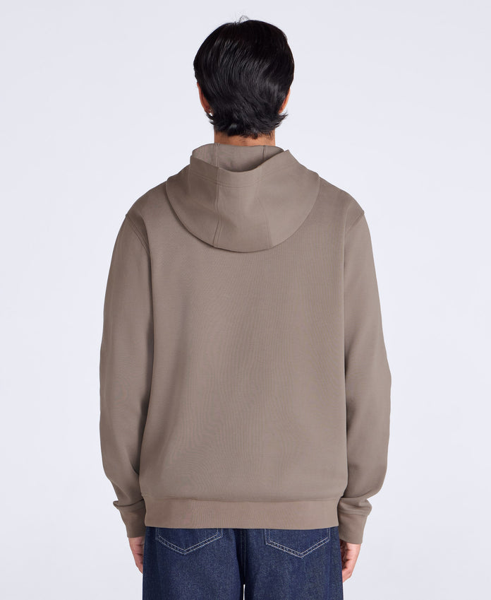 Jude Mens Travel Pique Hoodie - Stone
