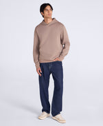 Jude Mens Travel Pique Hoodie - Stone