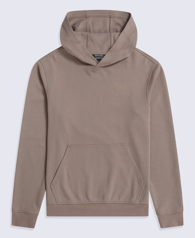 Jude Mens Travel Pique Hoodie - Stone