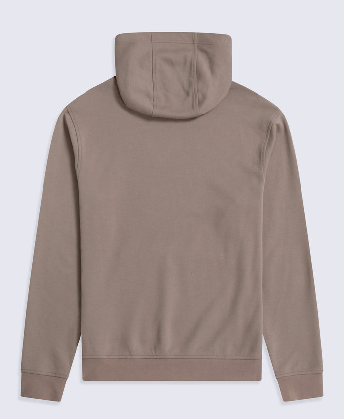 Jude Mens Travel Pique Hoodie - Stone