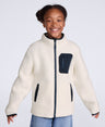 Atlas Kids Zip Fleece - Beige