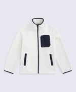 Atlas Kids Zip Fleece - Beige