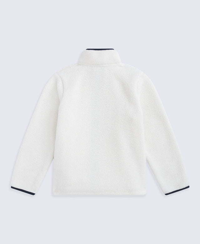 Atlas Kids Zip Fleece - Beige