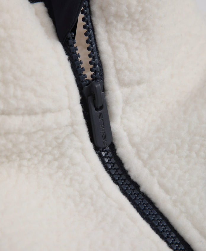 Atlas Kids Zip Fleece - Beige
