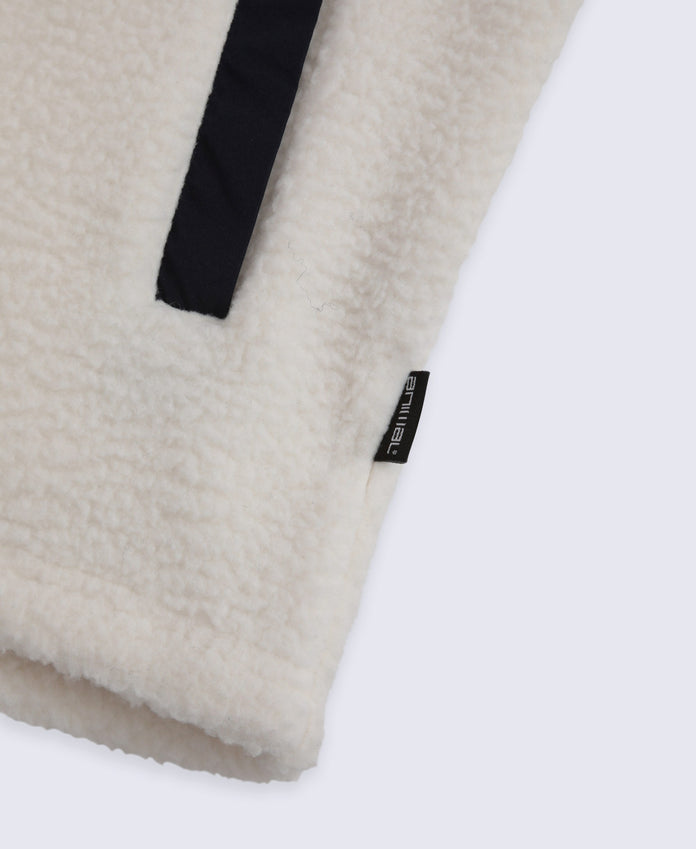 Atlas Kids Zip Fleece - Beige