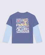 Ria Kids Double Sleeve T-Shirt - Purple
