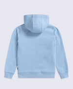 Zuri Fur Lined Kids Full Zip Hoodie - Blue