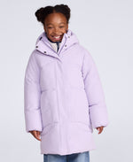 Kids Weaver Padded Jacket - Dusky Purple