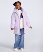 Kids Weaver Padded Jacket - Dusky Purple