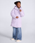 Kids Weaver Padded Jacket - Dusky Purple