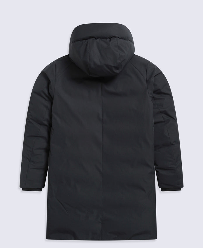 Maria Womens Mid Length Down Jacket - Black
