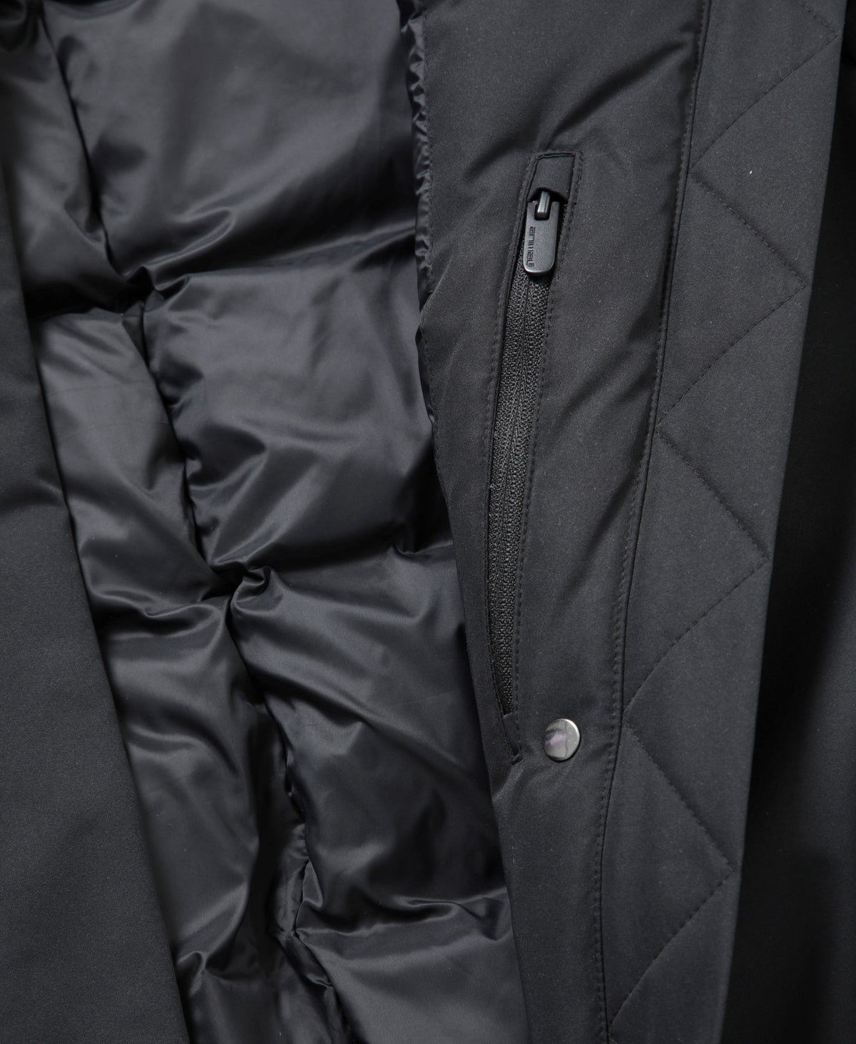 Maria Womens Mid Length Down Jacket - Black