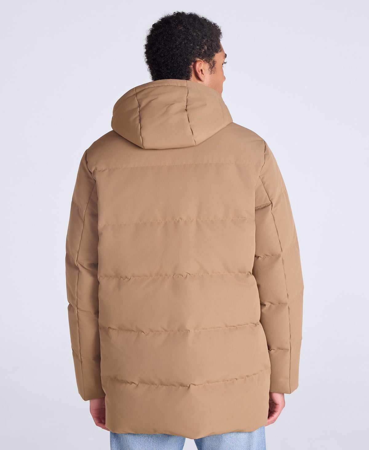 Grayson Mens Down Parka - Brown