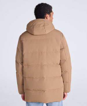 Grayson Mens Down Parka - Brown
