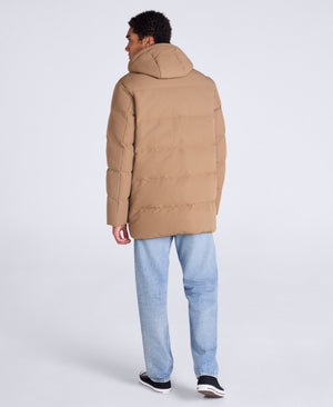 Grayson Mens Down Parka - Brown