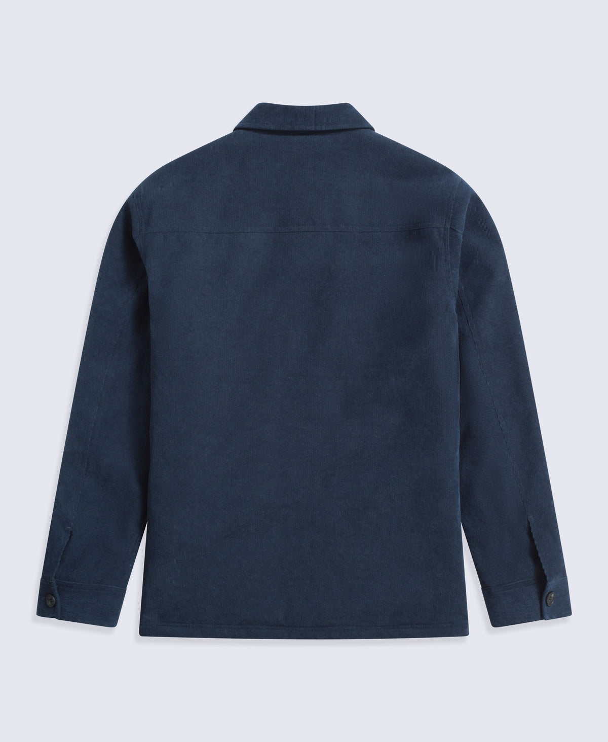 Timber Mens Cord Fleece Lined Shirt - Navy