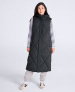 Cindy Women’s Longline Gilet - Jet Black
