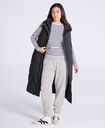 Cindy Women’s Longline Gilet - Jet Black