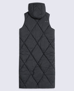 Cindy Women’s Longline Gilet - Jet Black