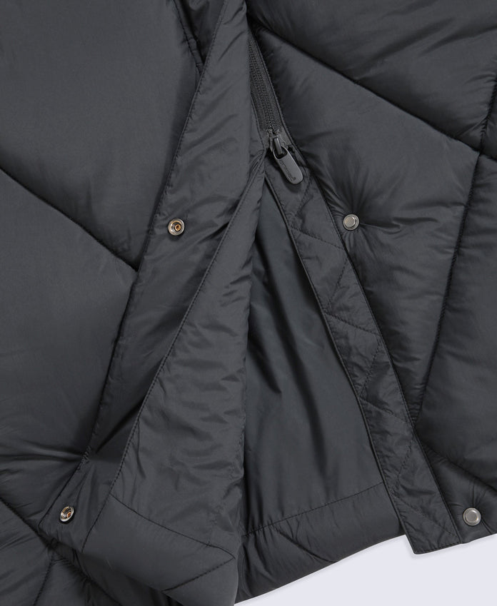 Cindy Women’s Longline Gilet - Jet Black