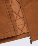 Baxter Mens Cord Collar Overshirt - Beige