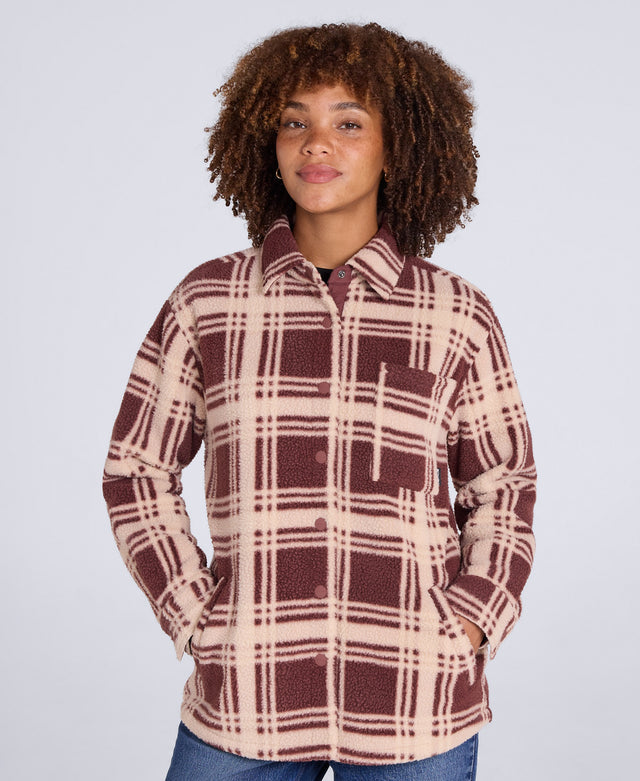 Teddy Borg Womens Shirt - Brown