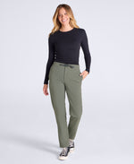 Elva Womens Water Resistant Trousers Regular - Light Khaki