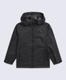 Swerve Lightweight Waterproof Kids Jacket - Black