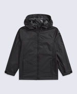 Swerve Lightweight Waterproof Kids Jacket - Black