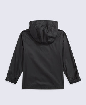 Swerve Lightweight Waterproof Kids Jacket - Black