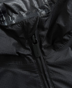 Swerve Lightweight Waterproof Kids Jacket - Black