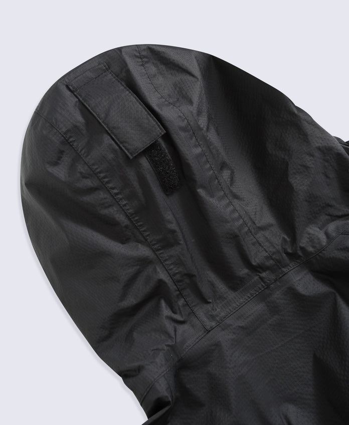 Swerve Lightweight Waterproof Kids Jacket - Black