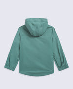 Swerve Lightweight Waterproof Kids Jacket - Teal