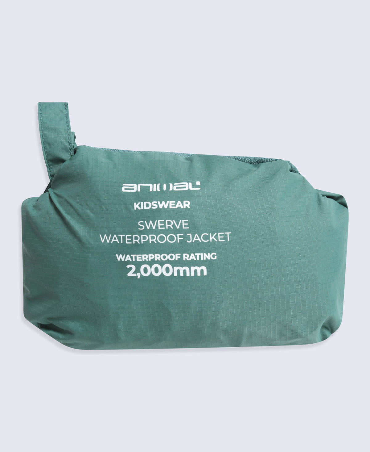Swerve Lightweight Waterproof Kids Jacket - Teal