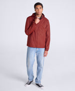 Swerve Mens Lightweight Waterproof Jacket - Rust