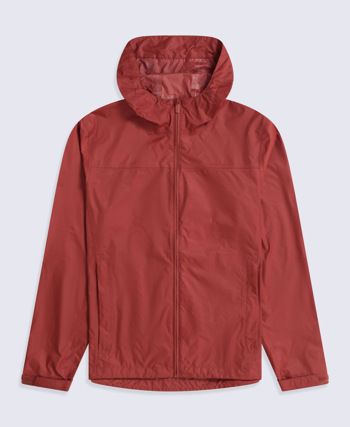 Swerve Mens Lightweight Waterproof Jacket - Rust