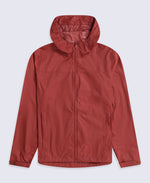 Animal Swerve Mens Lightweight Waterproof Jacket - Rust