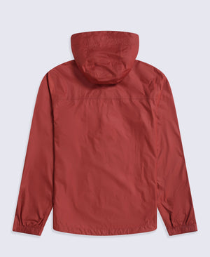 Swerve Mens Lightweight Waterproof Jacket - Rust