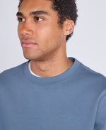 Jude Mens Travel Long Sleeve Crew - Blue