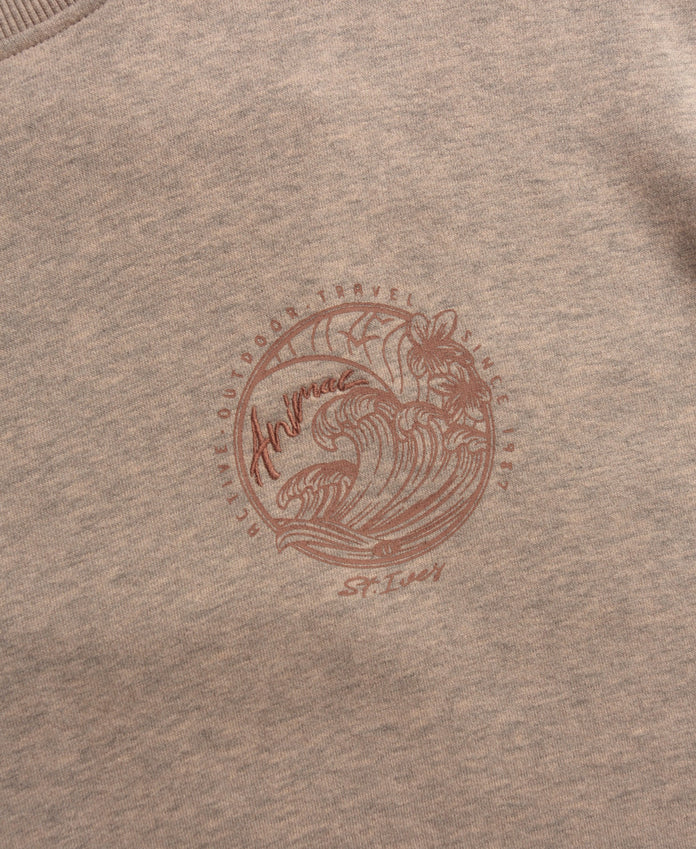 Dakota Womens St Ives Sweatshirt - Beige
