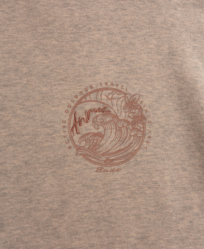 Dakota Womens Bude Sweatshirt - Beige