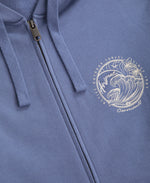 Maya Womens Cornwall Zip Through Hoodie - Blue
