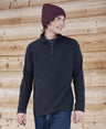 Prague Mens Half-Zip Fleece - Black