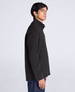 Prague Mens Half-Zip Fleece - Black