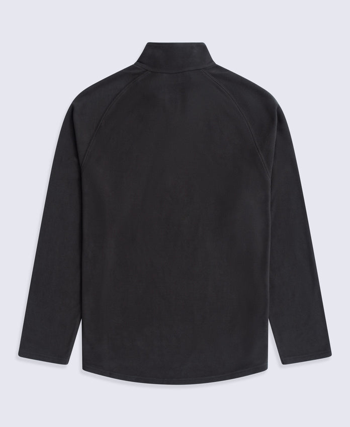 Prague Mens Half-Zip Fleece - Black