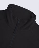 Prague Mens Half-Zip Fleece - Black