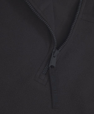Prague Mens Half-Zip Fleece - Black