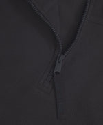 Prague Mens Half-Zip Fleece - Black