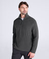 Prague Mens Half-Zip Fleece - Dark Grey